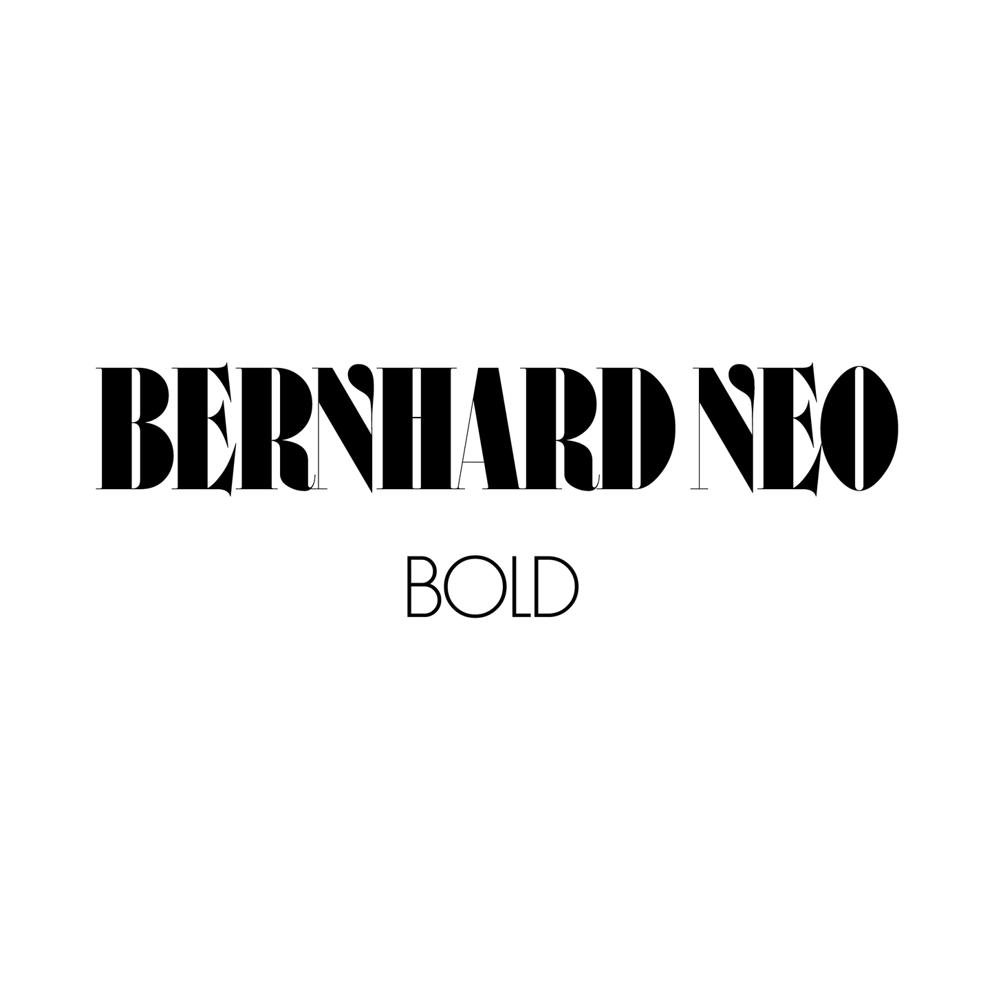 Bernhard Neo DF Bold