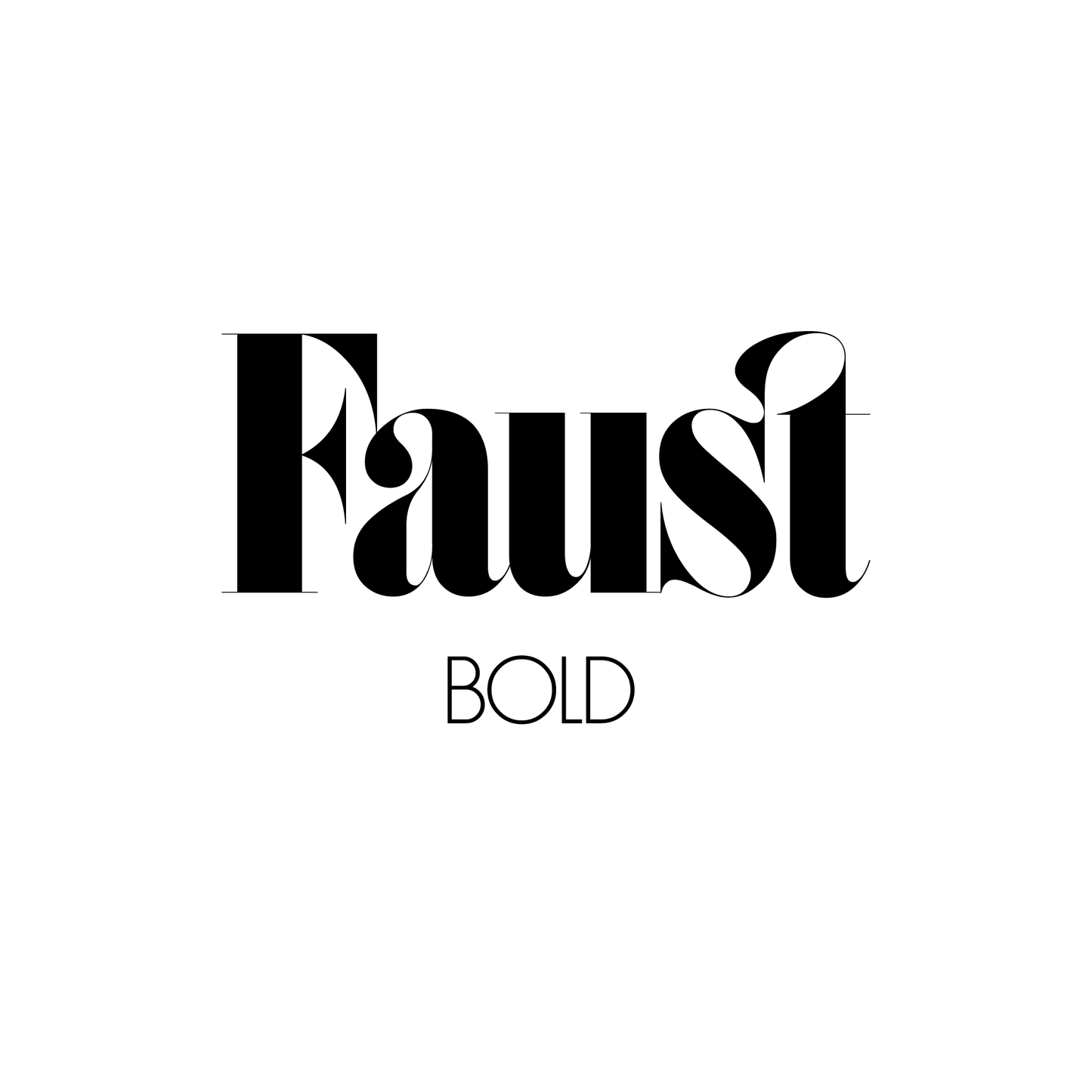 Faust DF Bold